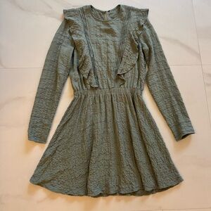 Zara Olive Green Mini Dress